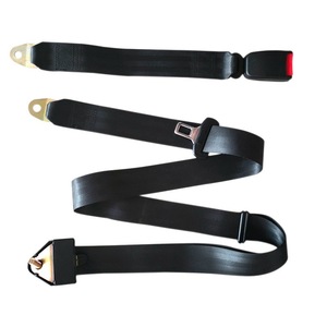 Ceinture de sécurité à trois points pour voitures, fourgonnettes, autobus scolaires, autocars, ceinture de sécurité lombaire réglable manuellement avec bouton central, compatible avec Kia Van - Product Image 1