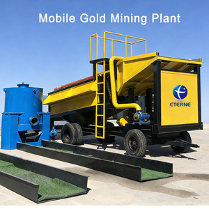 Machine de séparation de minéraux par gravité pour l'or alluvial et les diamants, personnalisée et mobile - Product Image 1