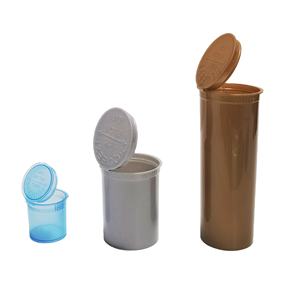 6 13 19 20 30 60 90 Dram Flacons en plastique médical Squeeze Pop Top bouteilles pharmacie pop top flacons - Product Image 3