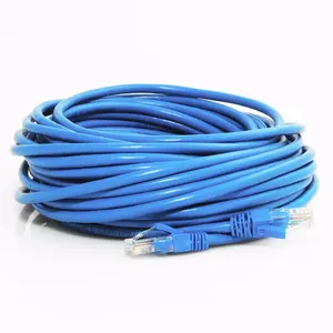 1.5 M Idealink Bulat Datar Rj45 UTP FTP Ethernet LAN Patch Cord Shielded Twisted Pair Cat5e Cat6 4pr 24awg Jaringan kabel