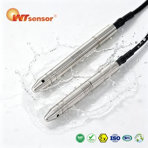 Capteur de niveau d'eau submersible professionnel OEM ODM de 15,8 mm à très petit diamètre, 4-20 mA, pour pipeline industriel, solution d'approvisionnement unique - Product Image 2