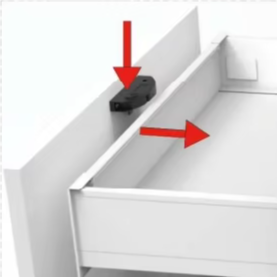 Nuevo y Novedoso Sistema de Deslizamiento para Cajones: Accesorio Auxiliar para Cajones Exteriores que Permite el Uso Simultáneo del Cajón Exterior y del Interior, Práctico - Product Image 3
