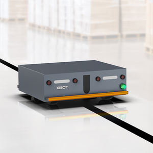 Robot XBOT 50KG <span class=keywords><strong>AGV</strong></span>-Venta directa del fabricante, distribución bidireccional automatizada, alimentado por Fosfato de hierro y litio de 13.8AH - Product Image 1