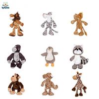 Peaux de peluches non rembourrées personnalisées de haute qualité pour fabricants, vente en gros de peaux de jouets en peluche douces avec fermeture éclair pour activités créatives pour enfants, conformes aux normes CPC CE