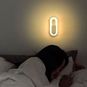Human Sensing Usb Charging <b>Small</b> <b>Light</b> Creative Bedside <b>Light</b> Sleeping <b>Light</b> - Product Image 4