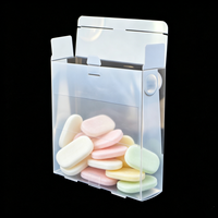 Boîte d'emballage pliable personnalisée avec logo, avec fermeture à pression, idéale pour l'emballage de bonbons et de snacks