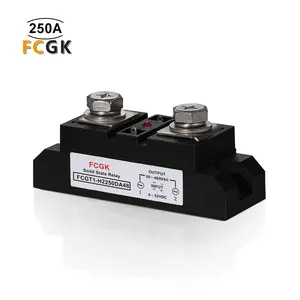 FCGK Relay Solid State Industri, Daya Tinggi 250A DA Seri SSR 250 Amp 30-480V