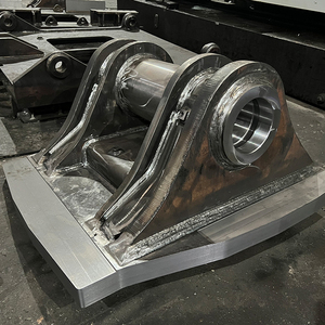 Nhà máy tùy chỉnh lớn Heavy Duty kim loại kết cấu thép tấm kim loại các bộ phận hàn khung thép chế tạo kim loại dịch vụ - Product Image 3