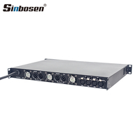 Amplificateur audio 4 canaux classe D K4-800, 800 watts, amplificateur de puissance 1U, système audio