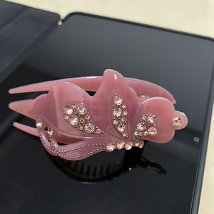 กิ๊บติดผมรูป<span class=keywords><strong>หางนกยูง</strong></span>ประดับเพชรแบบเกาหลี กิ๊บปากเป็ดสำหรับเกล้าผมด้านหลังศีรษะ ขายส่งจำนวนมาก กิ๊บพลาสติกทนทาน - Product Image 6