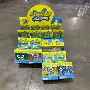 Giocattolo Antistress 3D a Forma di SpongeBob SquarePants, Cubo in Maltosio a Lenta Risposta per Alleviare la Pressione e Rilasciare lo Stress - Product Image 5