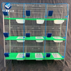 Usine En Gros bonne qualité <span class=keywords><strong>cage</strong></span> de lapin en métal pour l'agriculture - Product Image 6
