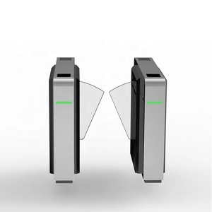 <strong>RFID</strong> <strong>Remote</strong> <strong>Control</strong> Flap Barrier Turnstile Gate for Pedestrian <strong>Access</strong> <strong>Control</strong> - Product Image 2