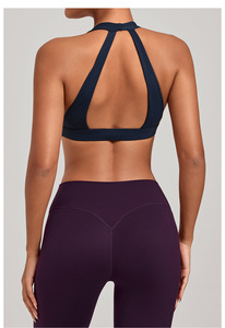 Tendance 2026 : Soutien-gorge de sport pour femme, dos nu, col halter, haute performance, col en V, pour la course, le yoga et la gym - Product Image 6