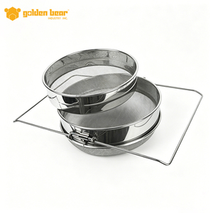 Double Layer <b>Honey</b> Sieve, Food Grade Stainless Steel <b>Honey</b> Strainer - Product Image 5