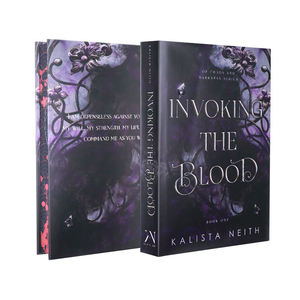 Impresión de Libros de Tapa Dura Personalizados con Sobrecubierta y Bordes Pintados, Edición de Colección de Novelas de Fantasía, Encuadernación Duradera, Venta al Por Mayor - Product Image 1