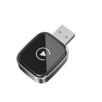 Adaptateur sans fil 2-en-1 CarPlay et Android Auto portable avec WiFi6+BT5.4, dongle Plug&Play pour voitures universelles - Garantie 1 an