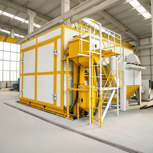 Salle <span class=keywords><strong>de</strong></span> sablage industriel KINGWO - Système <span class=keywords><strong>de</strong></span> sablage personnalisable et recyclable <span class=keywords><strong>avec</strong></span> collecteur <span class=keywords><strong>de</strong></span> poussière et récupération <span class=keywords><strong>de</strong></span> granulats d'acier - Product Image 1