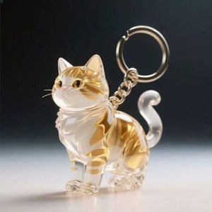 New Arrival Pet Keepsake Transparent keychain pendant <b>Cat</b> Memorial <b>cat</b> hair Commemorative storage <b>boxs</b> - Product Image 3