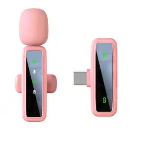 J81 Microphone Lavalier sans fil Micro revers intelligent à réduction de bruit pour l'enregistrement Enseignant le chant et les jeux Smartphones - Product Image 2