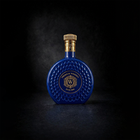 Bouteilles de Luxe en Verre XO 700ml Personnalisables Vides pour Cognac, Whisky, Spiritueux – Emballage Haute Qualité en Verre Flint