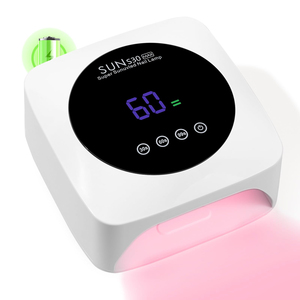 Lampe à ongles UV LED sans fil 168W, rechargeable, portable, sécheuse à ongles en gel pour manucure, salon, usage domestique - Product Image 1