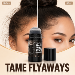 แว็กซ์จัดแต่งทรงผม Flyaway Control Slick Back And Hairline Styling Beeswax Hair Wax Stick 40 กรัม ผสมมะคาเดเมียและดินขาว สำหรับจัดแต่งทรงผมเด็กและควบคุมผมชี้ฟู - Product Image 1