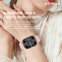 Reloj Inteligente Miccell 1 ATM Resistente al Agua para Natación, Batería de Larga Duración, GPS, Bluetooth 6.0, Llamadas, Monitor de Frecuencia Cardíaca