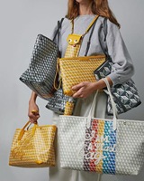 Sac fourre-tout de luxe pour femme inspiré des grands créateurs, motif monogramme en Y, grand sac de shopping ouvert, sacs à bandoulière de marque célèbre, sac à main multicolore
