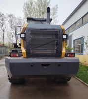 Chargeuse sur pneus frontale 676F 7 tonnes 3,5-6,5 m³ pour carrière avec pièces de rechange, godet à roche et fourche grappin à bois (compatible 655D, 660D)