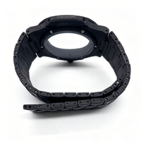 Boîtiers de montre en fibre de carbone forgée personnalisables, légers et durables, pour mouvement automatique de 40 mm