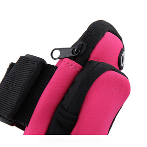 Monedero Bandolera de Moda con 2 Cremalleras Nueva Tendencia Bolsa Impermeable de Neopreno para Teléfono Móvil Brazalete <span class=keywords><strong>Pequeño</strong></span> para Correr y Ciclismo - Product Image 3