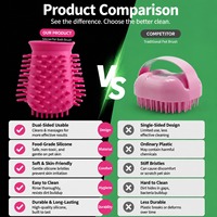 Tasse de nettoyage pour pattes d'animaux en silicone OEM – Nettoyeur de pattes pour chien doux, portable et hygiénique pour la maison, les voyages et les salons de toilettage