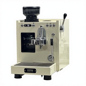 Cafetera Profesional Italiana de Acero Inoxidable con Control Manual para Super Cappuccino, Venta al por Mayor - Product Image 3