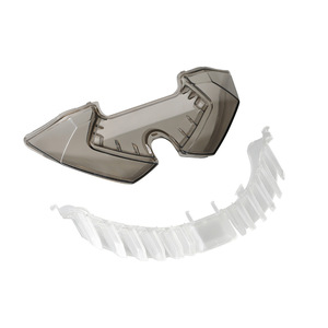 Molde de inyección de cavidad única para piezas de casco de motocicleta, alerón trasero, productos de moldeo personalizados - Product Image 4
