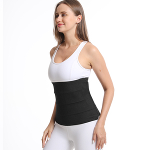 Faja Abdominal Postparto Profesional Transpirable de Algodón Negro, Certificada <span class=keywords><strong>EC</strong></span>/<span class=keywords><strong>CE</strong></span>, Personalizable, Venta al Por Mayor - Product Image 2
