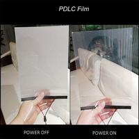 Tint Switch able Selbst klebendes Smart Film Magic Film Glas Für ein hoch transparentes elektrisches undurchsichtiges Glas