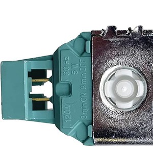 Vanne solénoïde d'eau pour lave-vaisselle 622058 AC 110V, vanne d'entrée pour lave-linge et lave-vaisselle - Product Image 4