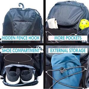 Sac de pickleball gratuit, sacs d'entraînement sportifs, sacs d'équipement pour joueurs de football, sacs de sport, sac à dos de pickleball - Product Image 3