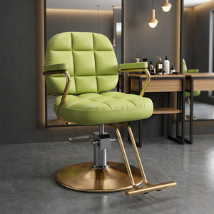 Barber chair for haircut beauty salon chair rotating and elevating chair luxury beauty chair hair salon luxury style - Product Image 1