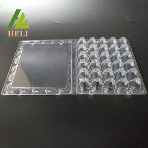 Nhựa dùng một lần Trứng chim cút gói hình chữ nhật khay với vỉ quá trình loại - Product Image 4