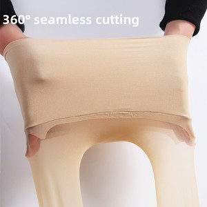 Collants invisibles 360° sans couture, ultra-fins, anti-accroc, toutes tailles, couleur chair 5D, légère compression amincissante en nylon - Product Image 4