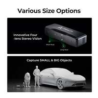 Scanner laser 3D Creality Otter Lite, sans marqueur, grand champ de vision, pour impression 3D et rétro-ingénierie