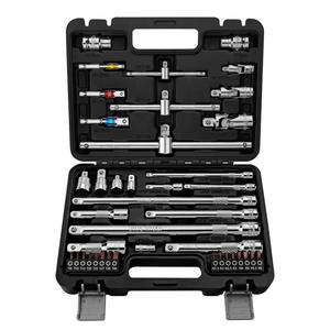 ชุดบาร์ต่อขยายซ็อกเก็ตซีเมง 1/2 นิ้ว ชุบโครเมียม เหล็กโครเมียมวาเนเดียม พร้อมกล่องเครื่องมือ สำหรับซ่อมรถยนต์ - Product Image 2