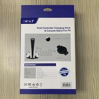 Support de charge double sens pour manette PS5 pour consoles PS5 Station de charge avec adaptateur Accessoires de jeu