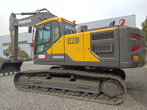 รถขุดตีนตะขาบ Volvo EC220 มือสอง 22 ตัน สภาพดี ประหยัดน้ำมัน พร้อมเกียร์บ็อกซ์และปั๊มไฮดรอลิกสำหรับวิดีโอ - Product Image 1