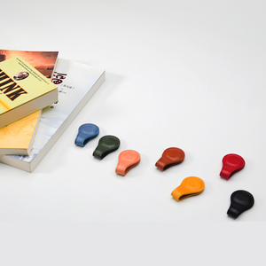 Mạnh mẽ Magnetic PU Leather Bookmark bền giữ trang cho sách - Product Image 6
