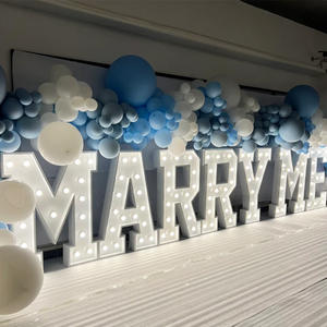 सुपर उज्ज्वल आउटडोर निविड़ अंधकार धातु एक्रिलिक का बड़ा खेमा एलईडी पत्र बड़े वर्णमाला पत्र/लक्षण - Product Image 2