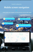Carlink Portable 10.26 pouces sans fil Android Auto Carplay écran tactile Navigation intelligente pour moniteur de voiture