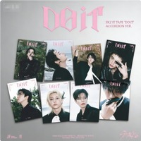 Stray Kids SKZ IT TAPE DO IT Version Accordéon K-pop Photobook Emballage Pliable STAY Officiel JYP Entertainment Sortie 2024